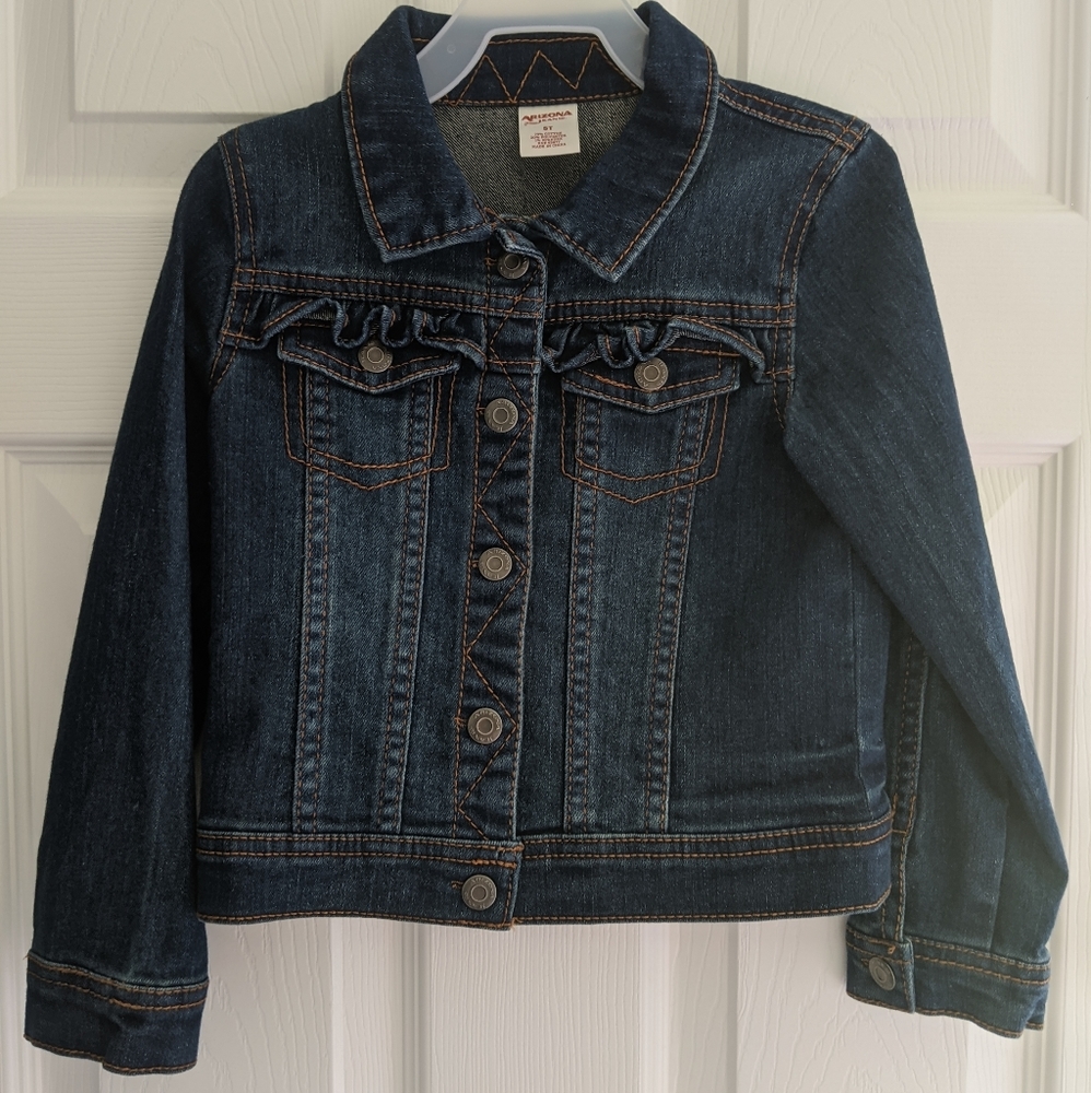 Arizona Girl's 5T Denim Jacket NWOT
